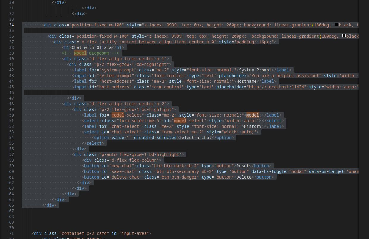 index html remove menu